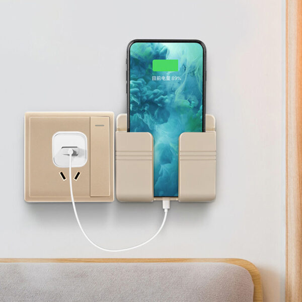 Mobile Phone Charging Storage Rack Punch-free Sticky Storage Box - Image 7