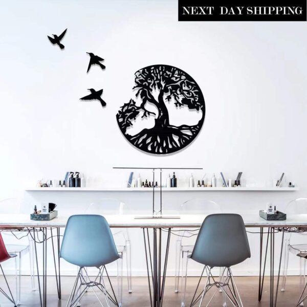 Decorative Iron Wall Art Wall Hanging - Image 2