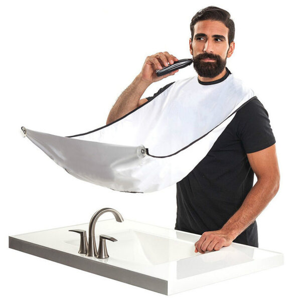 Creative Man Hair Beard Shaving Catcher Apron - Image 6