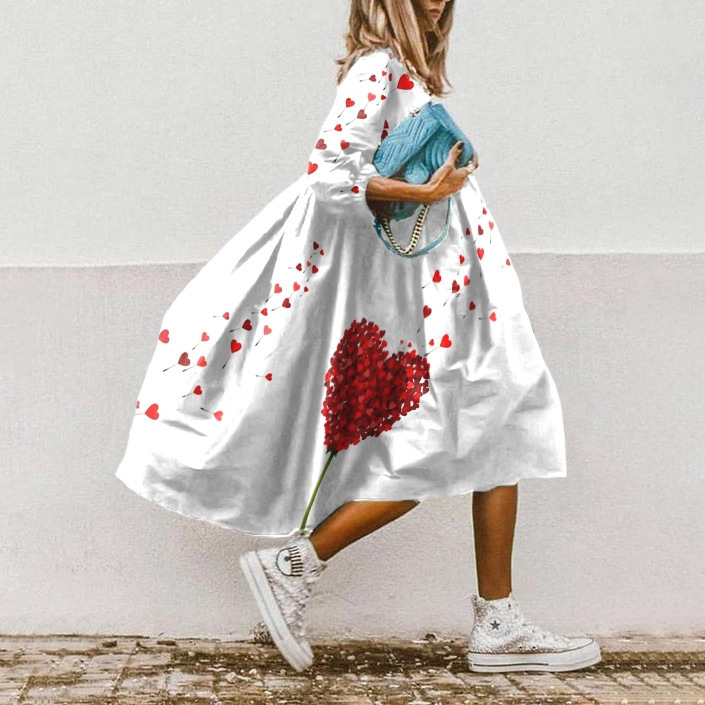 Loose-fitting Womens Dresses From Europe And The US - Image 6