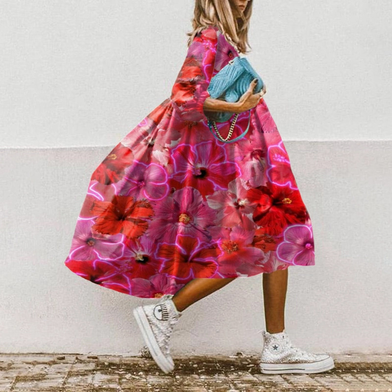 Loose-fitting Womens Dresses From Europe And The US - Image 9